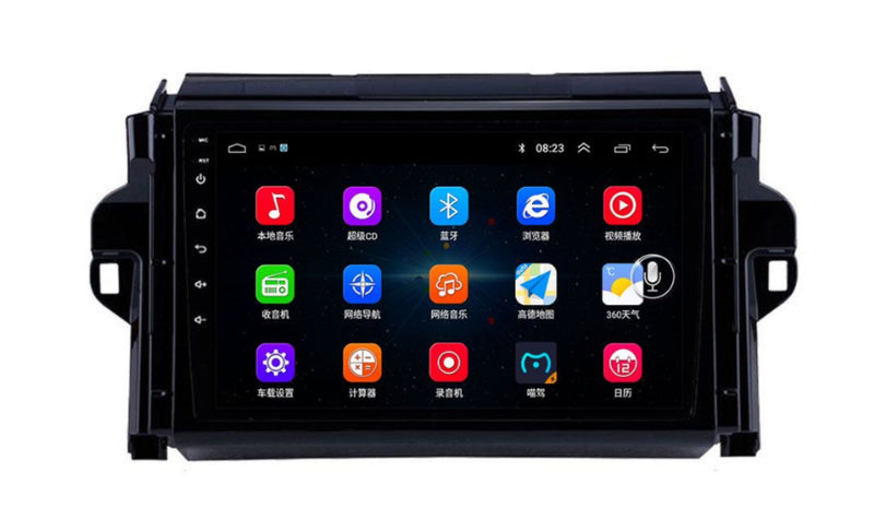 Toyota Fortuner GD6 9Inch Android Touch Screen Navigation System