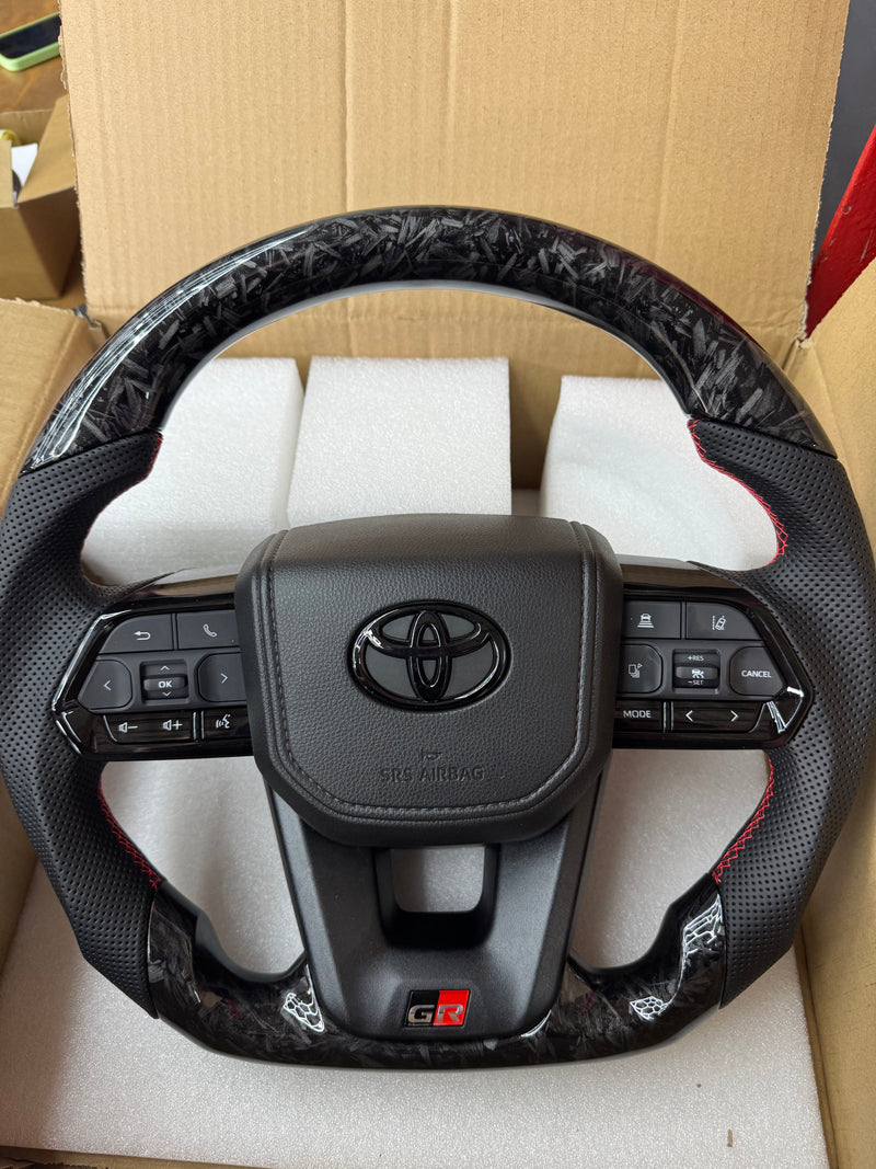 300 GR Sport FORGED DIPPED Steering Wheel for Toyota Hilux