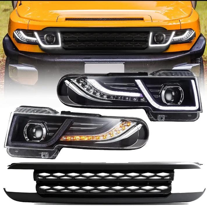 FJ Cruiser LED Headlight and Grill