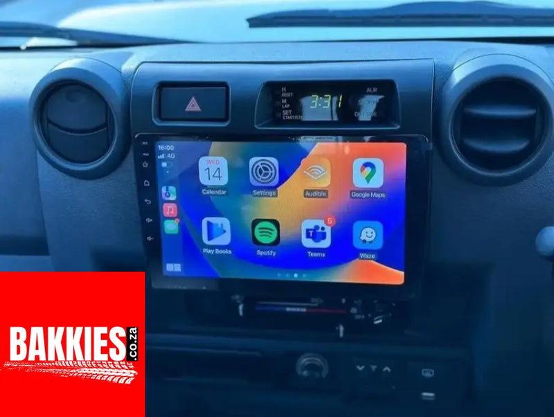 Toyota Land Cruiser 76/79 Touch Screen Radio 9 Inch (2022-2025) + Free Reverse Camera